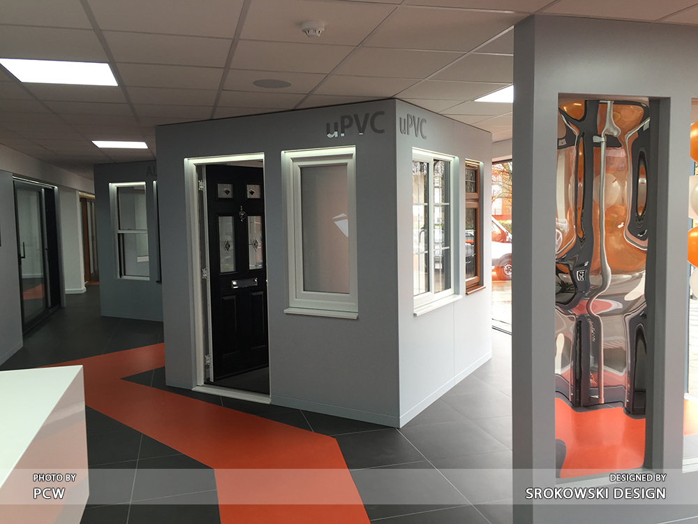 Glazing showroom interior — Park Royal, London